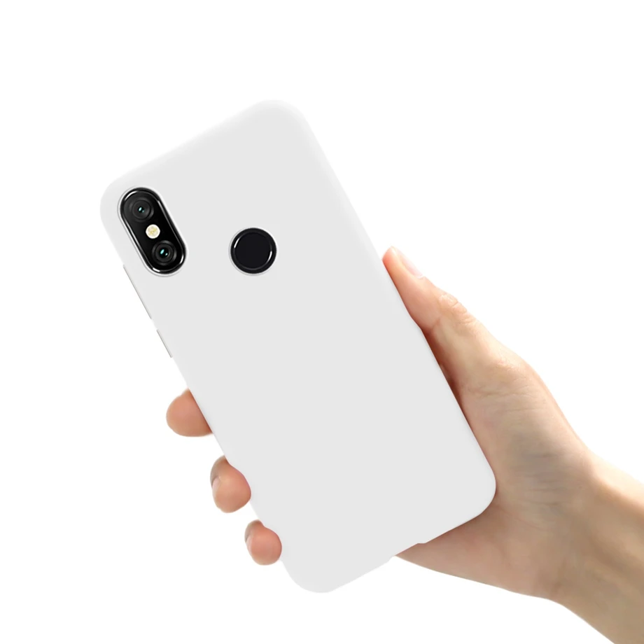 White Чехол для Xiaomi mi A2 Lite, ТПУ, силиконовый чехол для телефона s, для Fundas Xio mi Xiaomi Redmi mi A2 mi A2 mi A 2 Lite, чехол A2Lite - Цвет: White