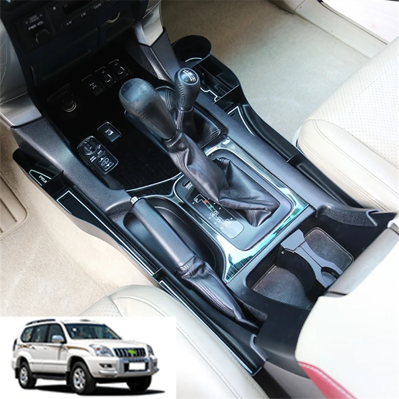 

Внутренний подстаканник L & R, ящик для хранения для Toyota Land Cruiser prado, FJ120, 2003, 2004, 2005, 2006, 2007, 2008, 2009, автомобильные аксессуары