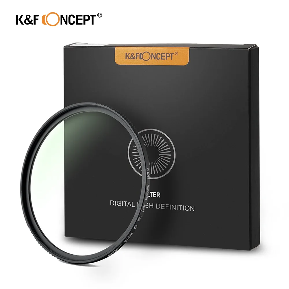 K & F Concept УФ фильтр 52 мм 58 67 77 MCUV 18 Слои многослойный Ультрафиолетовый с
