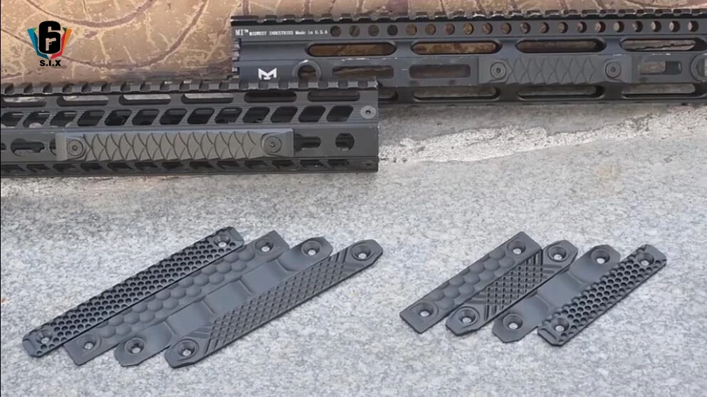Тактический RS CNC для M-lok и Keymod накладка на рельсы 120 мм/80 мм две версии направляющие