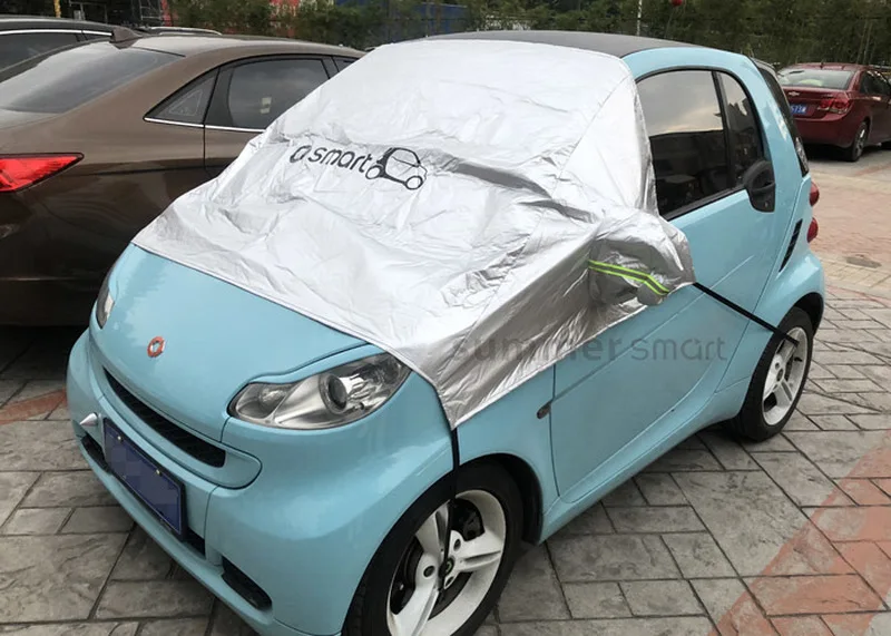 Автомобильный тент на ветровое стекло для Mercedes Smart 453 Fortwo Forfour солнцезащитный
