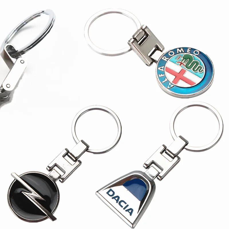 Металлический 3d брелок с эмблемой цепочка для ключей логотипом Audi TT J8 B8 A1 A3 A4 B5 B6 B7