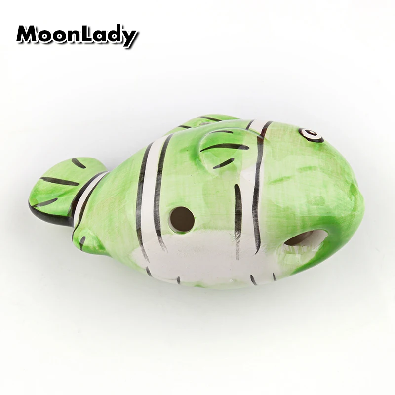 5 цветов окарина 6 отверстий рыба клоун Немо маленькая альт C тон для начинающих