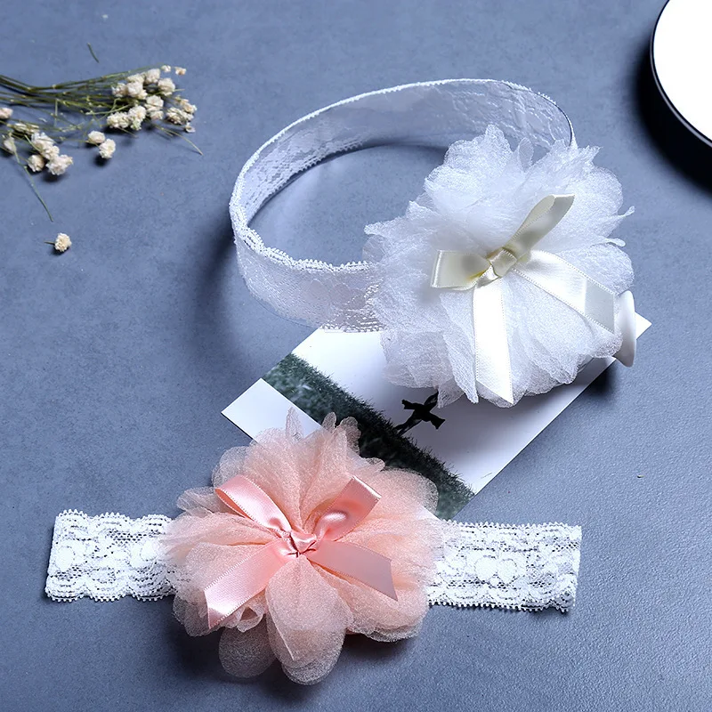 

Baby Headband Korean Newborn Flowers Headbands Baby Girls Hair Accessories DIY Jewelry Children Photographed Photos Accessory