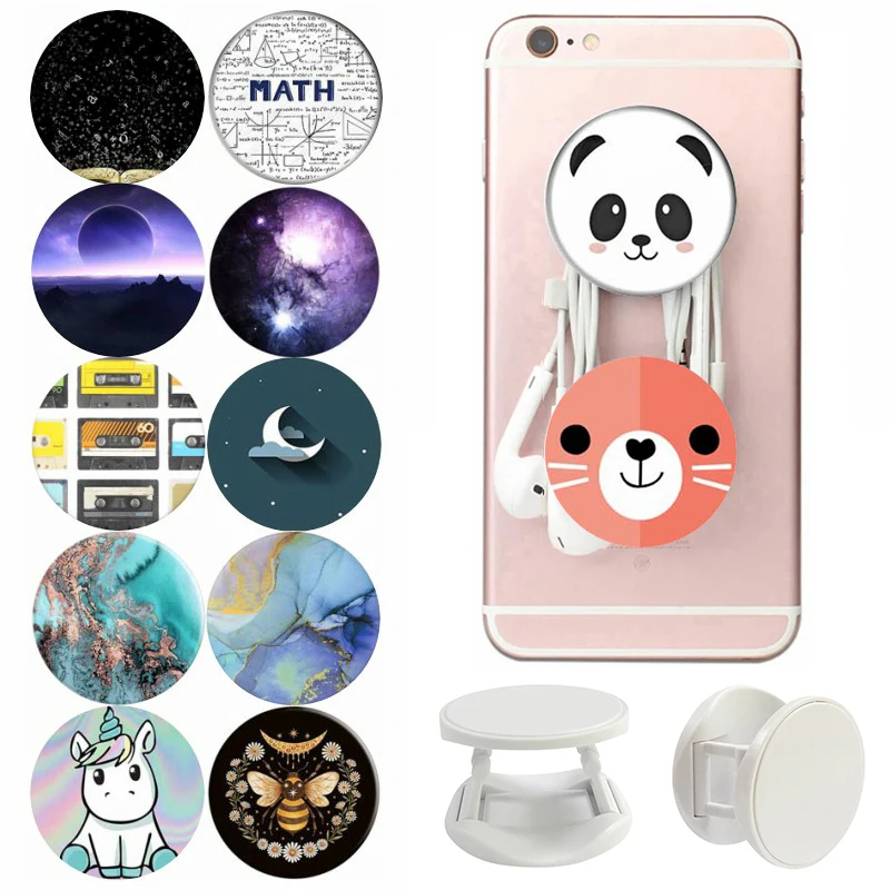 Топ круглый палец держатель для телефона Young Cute Pocket Socket Stand Grip Ring Mount смартфонов и