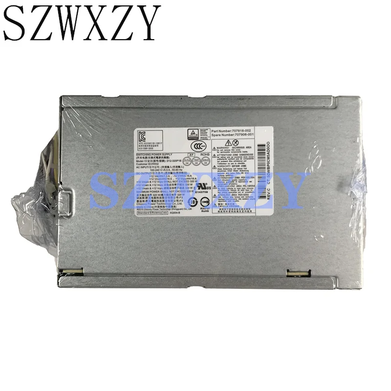 SZWXZY для HP 600PD 800ED блок питания ПК D12 320P1B 707818 001 707906 6 контактов + 4 контакта