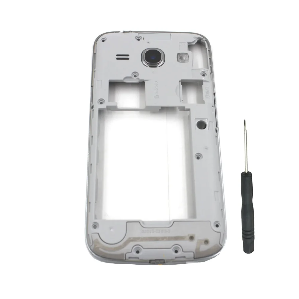 For Samsung Galaxy Core Plus G350 G350E New Phone Housing Center Frame Chassis Cover With Camera Glass Lens + Tool | Мобильные