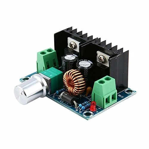 XH-M401 DC-DC понижающий преобразователь модуль питания XL4016E1 PWM регулируемый от 4-40 В до