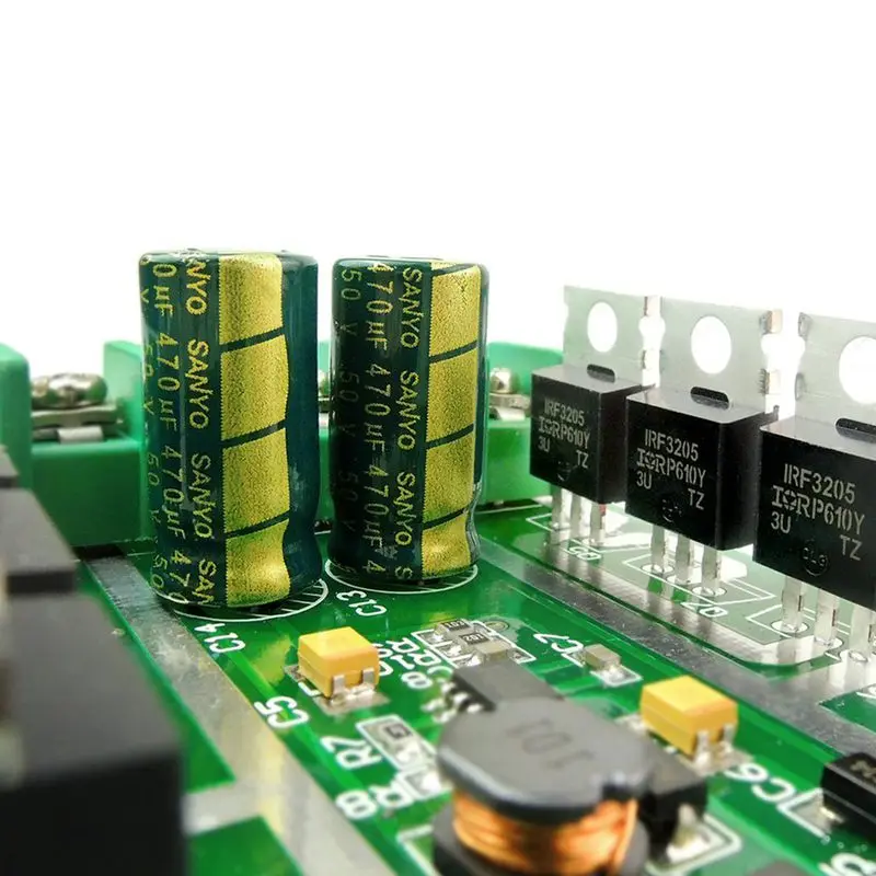 H-мост DC двойной двигатель PWM драйвер модуля 3 ~ 36 В 15A пиковый 30A IRF3205 Высокая