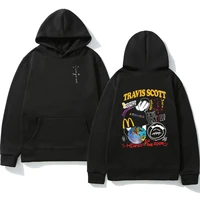 travis scott rapper sweatshirt cactus jack astroworld hoodie men women hip hop fleece hoodies fashion oversized black pullover