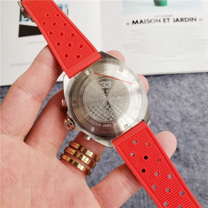 

1860 Monaco Luxury Brand quartz men Watches Quartz Watch Stainless Steel Strap wristwatch classic business men watch