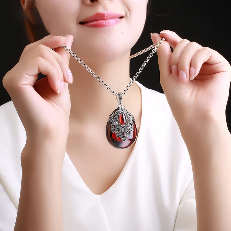 BALMORA 925 пробы серебряные капли воды мозаичные подвески для женщин Lover Винтажные Ювелирные аксессуары подарок без цепочки