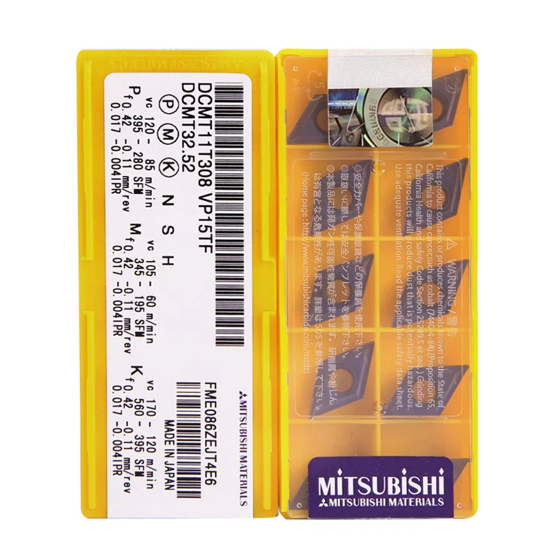 Mitsubishi DCMT11T304 VP15TF DCMT11T308 UE6020 карбидная вставка для токарного станка держатель токарного инструмента sdcr11 SDJCR DCMT11t cnc DCMT