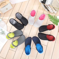 2021 summer unisex sandals beach shoes outdoor hole shoes rubber flat clogs lightweight indoor slippers convenient garden shoes