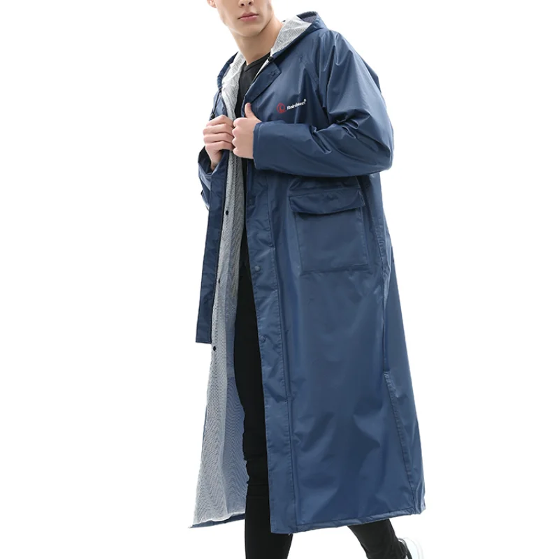 

Мотоциклетный дождевик, водонепроницаемый портативный телефон, модный длинный открытый спортивный креативный Открытый дождевик, дождевик