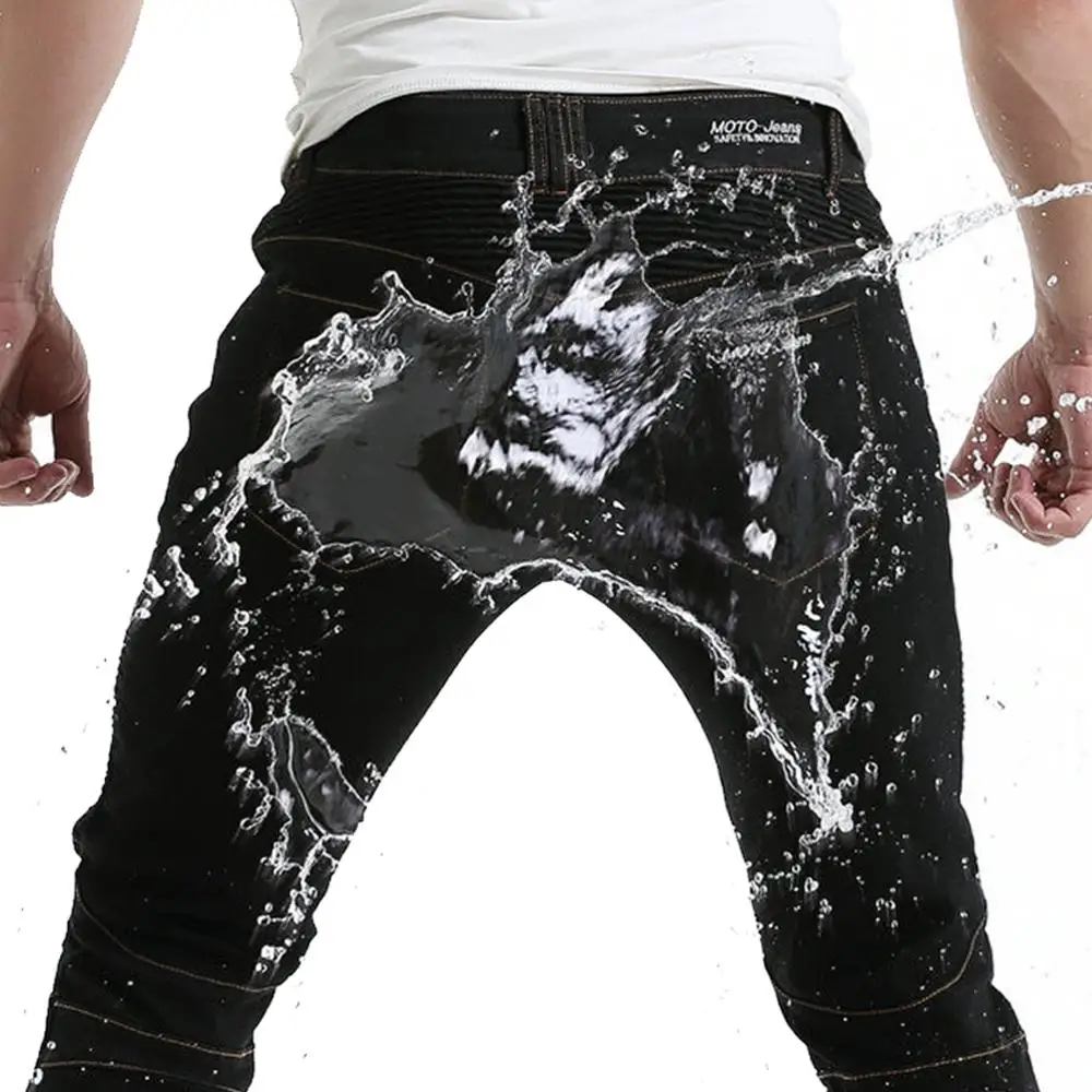 Новые водонепроницаемые ветрозащитные байкерские джинсы для мужчин и женщин