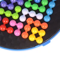 pearl logical mind game brain teaser for children pyramid beads puzzle classic puzzle pyramid plate educational iq toys