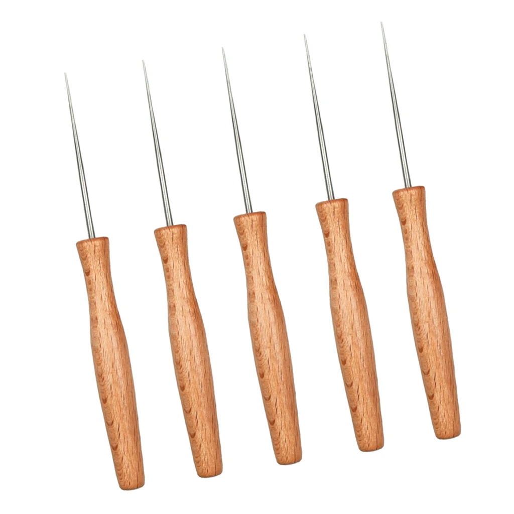 

5pcs Durable Piano Tuning Tool Awl Repairing Maintenance Tools 0.5 Teeth