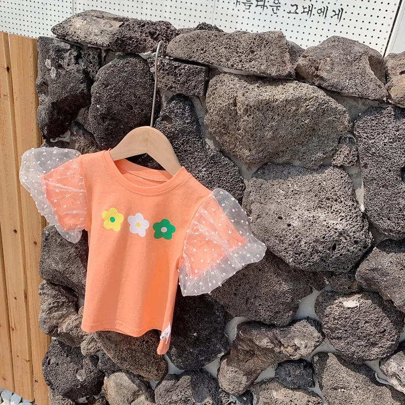 Новое поступление лета 2020 милая подходящая ко всему хлопковая одежда в Корейском