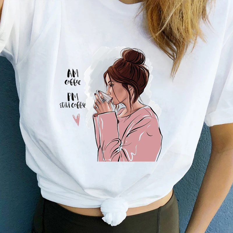 Женская футболка с надписью LUSLOS летняя повседневная Уличная одежда в Корейском