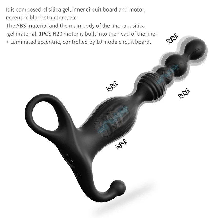 Силикон простаты фаллоимитатор анальные шарики Анальная пробка секс взрослый