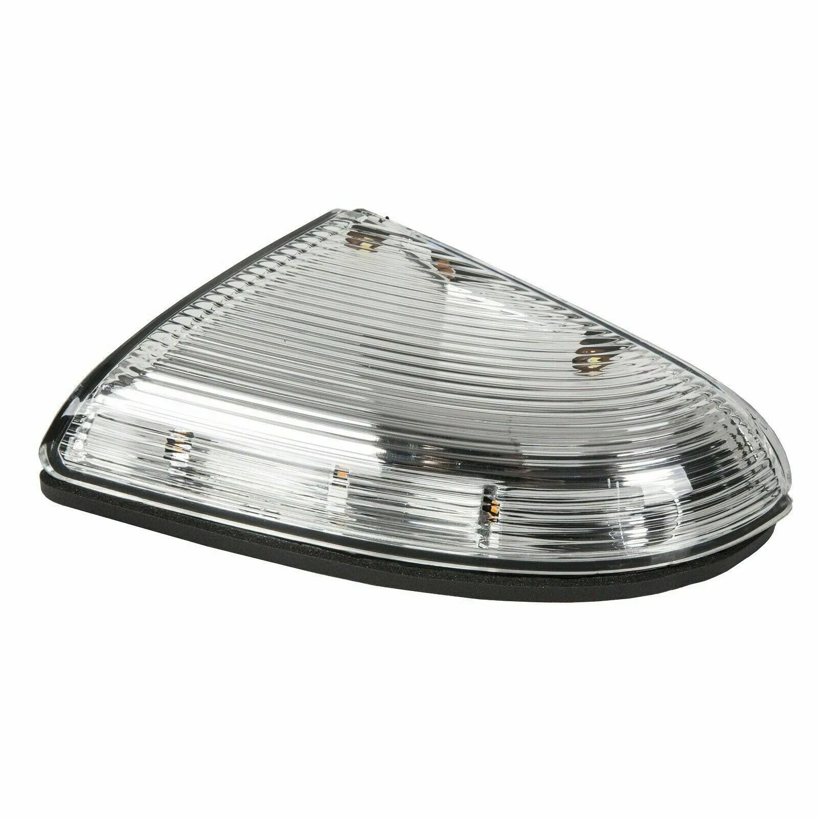 

White Turn Signal Light Durable Front Passenger Mirror Plastic Useful 1 PCS
