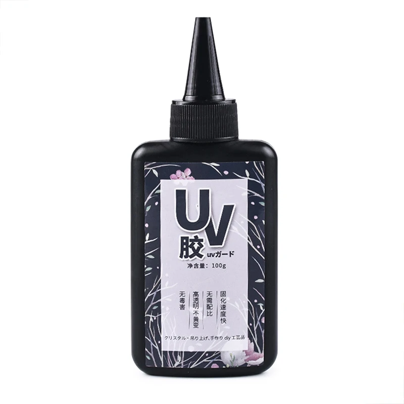 

UV Resin Glue Ultraviolet Curing Solar Cure Sunlight Activated Hard DIY Quick Drying For Jewelry FBS889