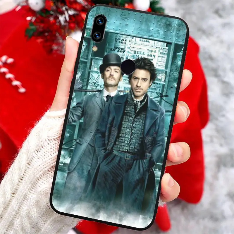 

221B Sherlock Holmes Phone Case For Xiaomi Redmi note 7 8 9 t k30 max3 9 s 10 pro lite