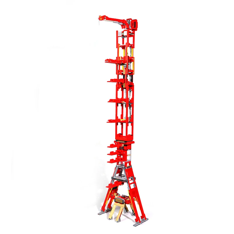 

MOC City Mobile Transmitter Set Building Blocks Brick Educational Model Landing on The Planet Toys For Children's Boys Gifts