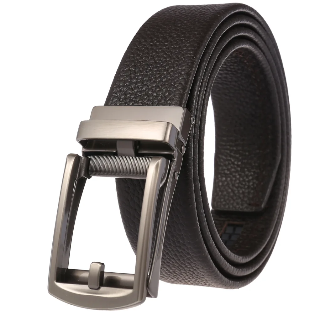 

Men's Belt Head Leather Automatic Buckle Belt Men's Automatic Leather Belt ly36-222447-5