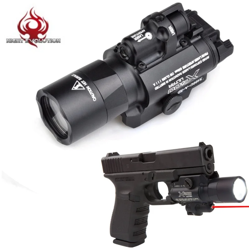 Ночь Эволюция Airsoft X400U Arma X400 ультра тактический пистолет светильник Softair оружие s