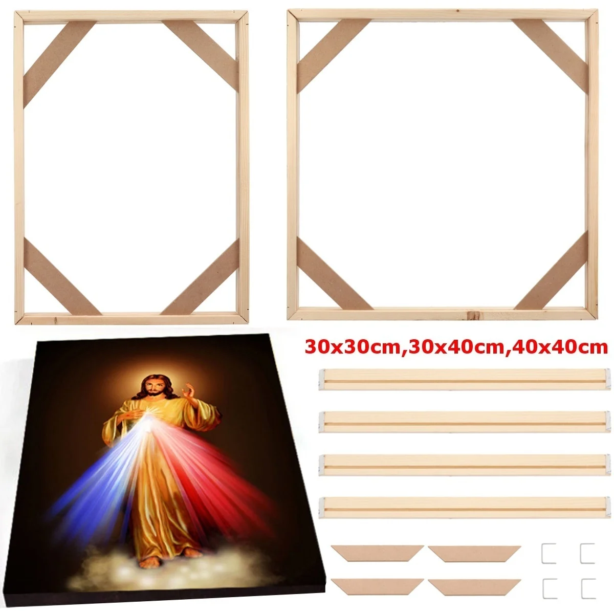 Рамка из натурального дерева для стен картина маслом на холсте большие размеры