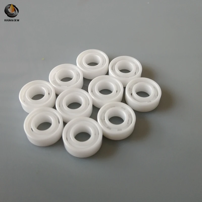 

5pcs MR105 ZrO2 full Ceramic ball bearing 5x10x4 mm Miniature Zirconia ceramic deep groove ball bearings 5*10*4 fishing reel