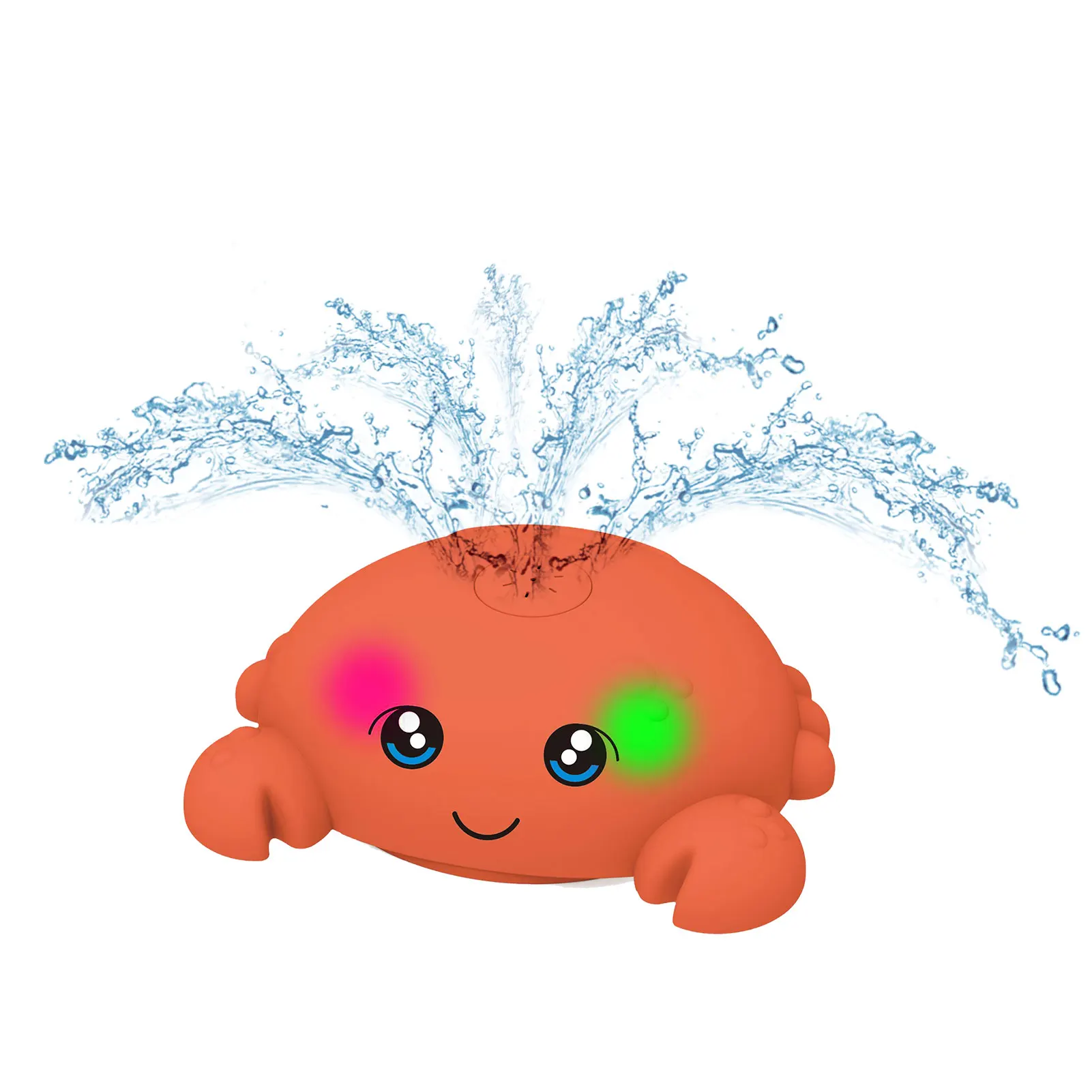 

Baby Bath Toys Automatic Spray Sprinkler Bath Toy With LED Light Octopus Crab Sprinkler Shape Induction Sprinkler Toys