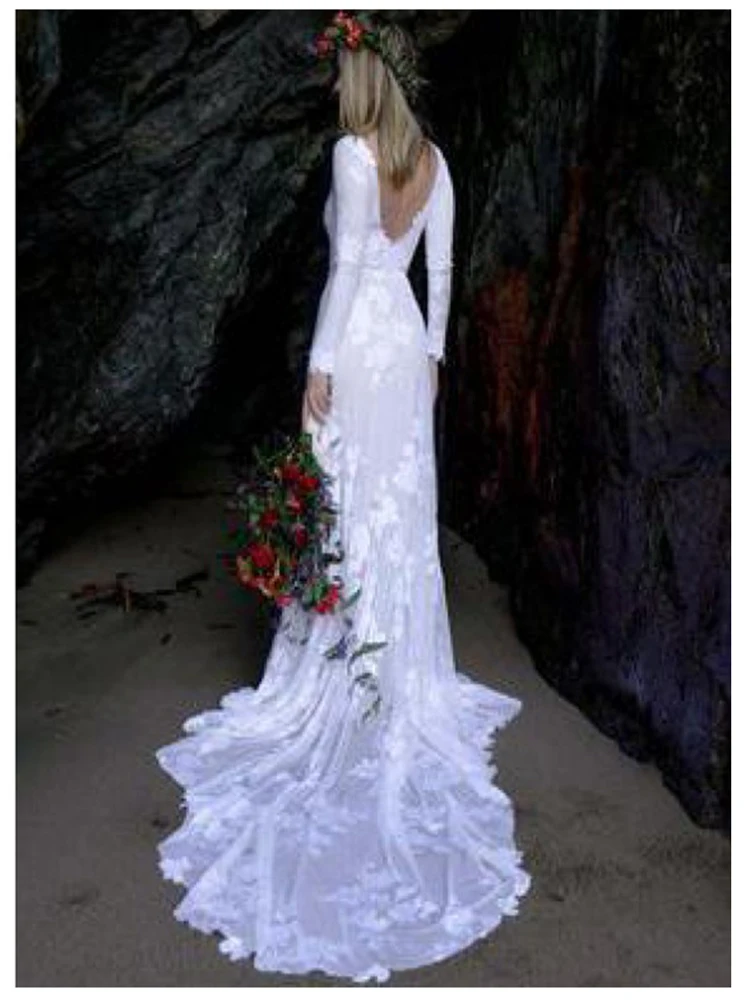 

BAZIIINGAAA Simple Wedding Dress Lace Little Beading Strapless Dress Luxury Wedding Gowns Bridal Can Be Washed Bride Dresses