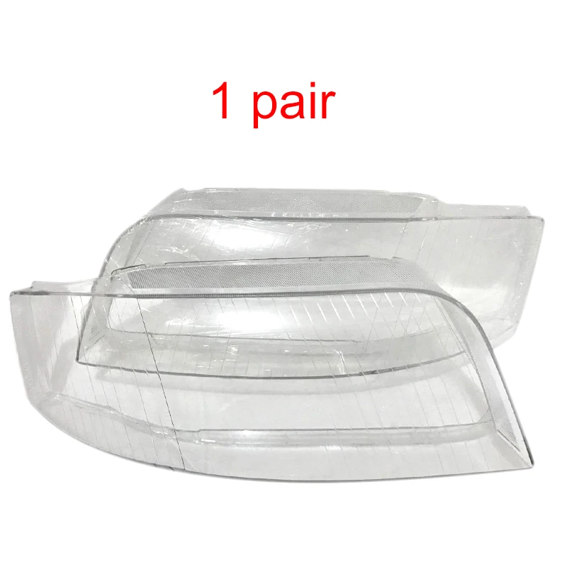 The Front Headlights head light lamps Of Glass Lamp Shell Transparent Lid Masks for A6 C5 2003-2005 | Автомобили и мотоциклы