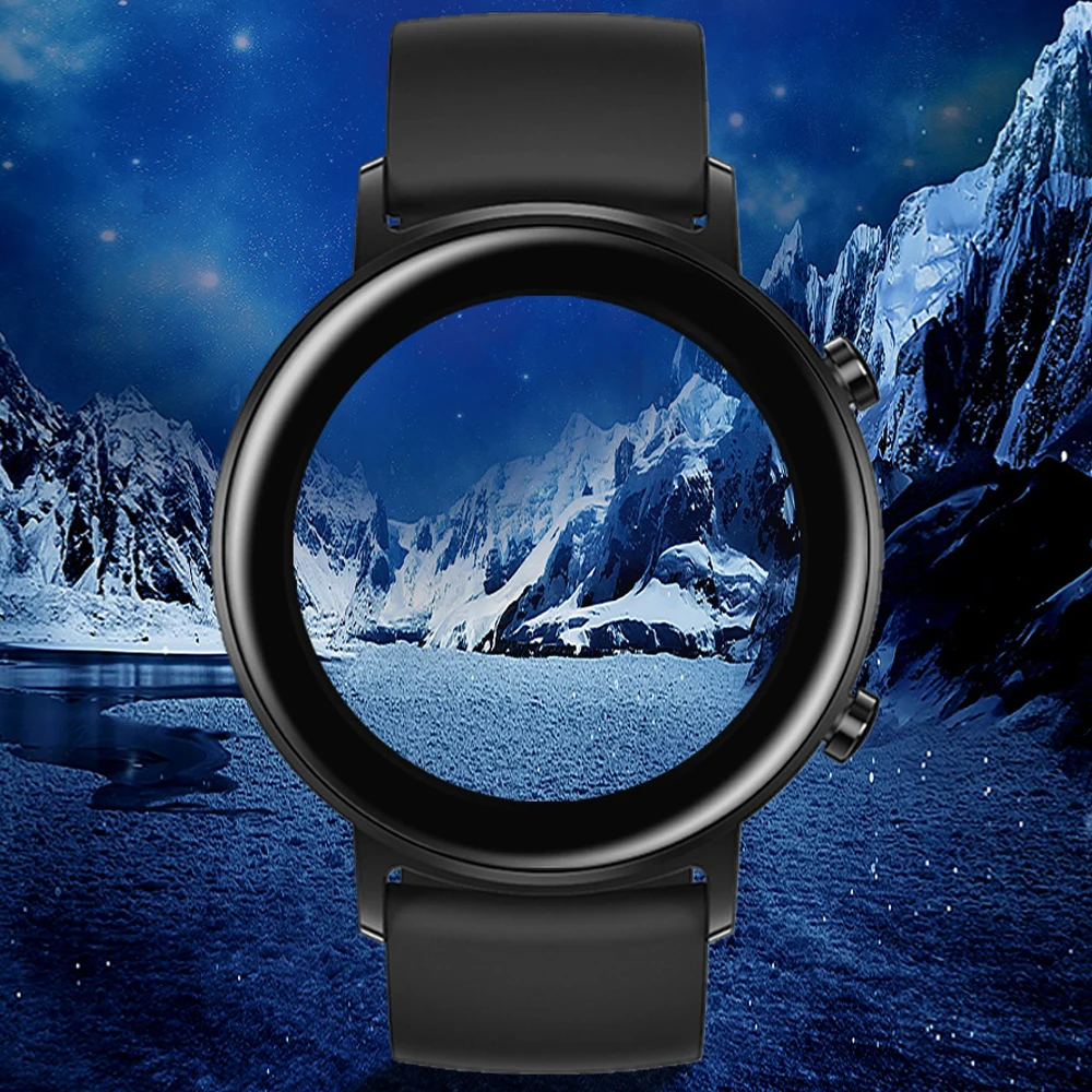 2pcs film for huawei watch gt2e gt 2e gt2 e gt 2 46mm curved soft fibre smartwatch full screen protector film not tempered glass free global shipping