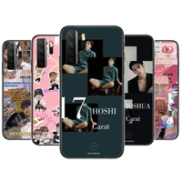 kpop seventeen black soft cover the pooh for huawei nova 8 7 6 se 5t 7i 5i 5z 5 4 4e 3 3i 3e 2i pro phone case cases