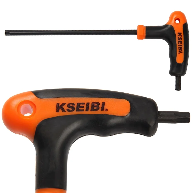 KSEIBI 201945 L-type двухсторонняя защита от вскрытия Torx шестигранный ключ набор 7-шт(звезда - Цвет: Torx201945