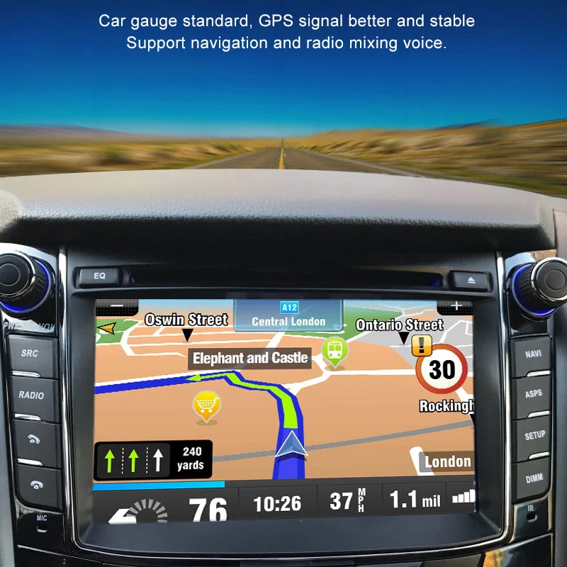 Автомобильный мультимедийный плеер 9 дюймов GPS навигатор авторадио радио