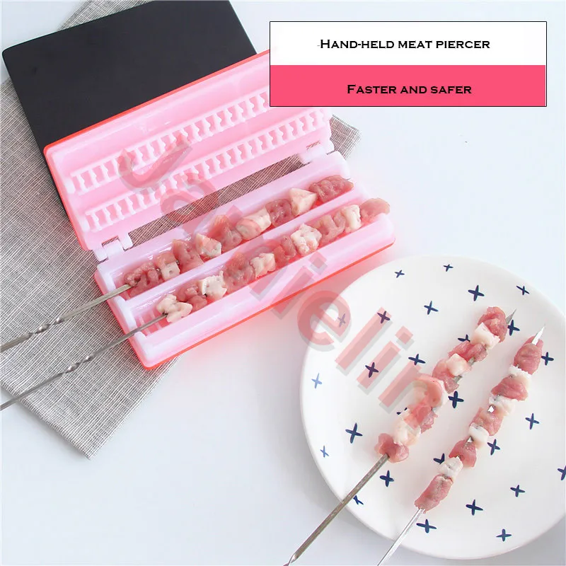 Шашлык для барбекю Jamielin машина приготовления шашлыка мясная растительная нить