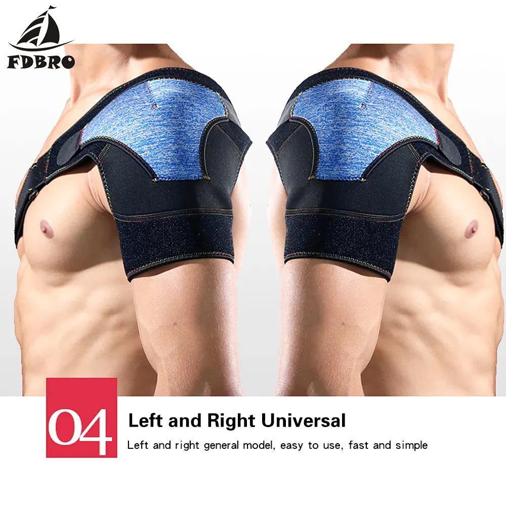 Фдбро 1 шт. регулируемый наплечный Бандаж с наплечной подушкой для