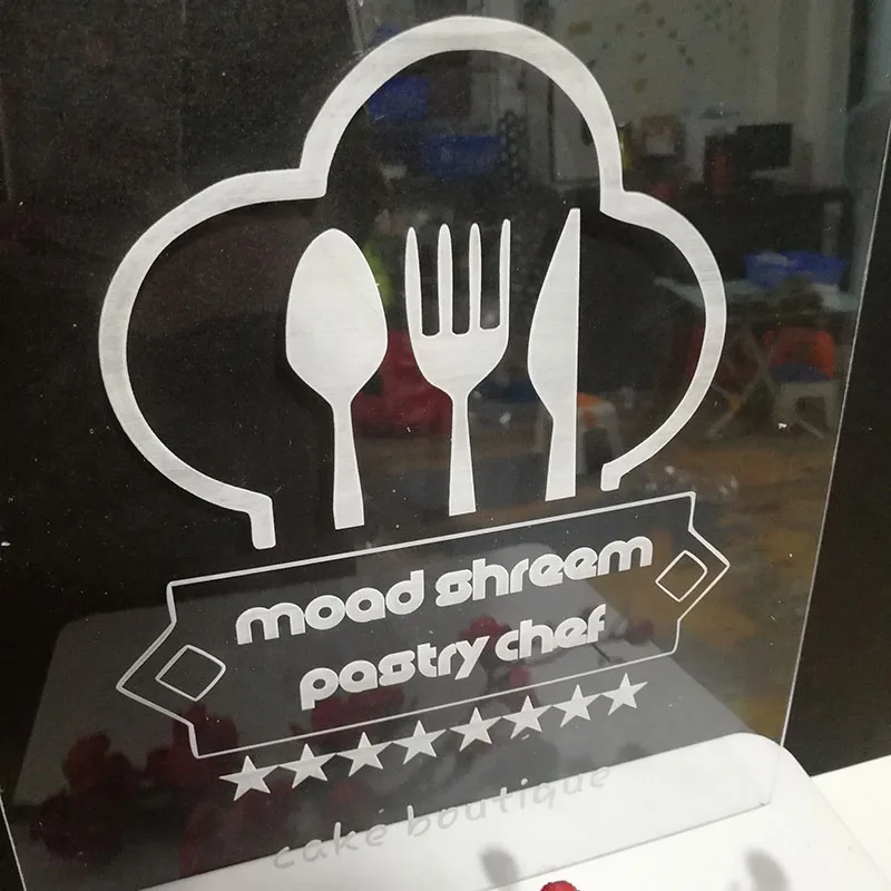 Логотип магазина на заказ знак приветствия персонализированный акриловый