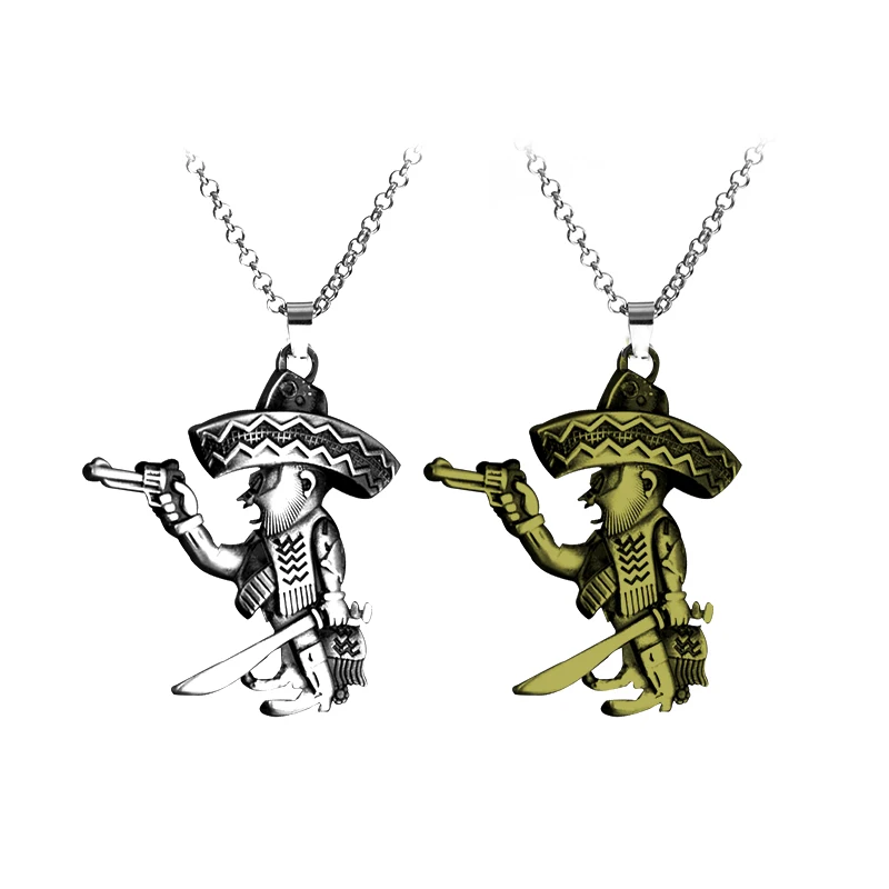 Классическая Подвеска из фильма MC Bandidos ожерелье бандиты бронзового цвета Лидер