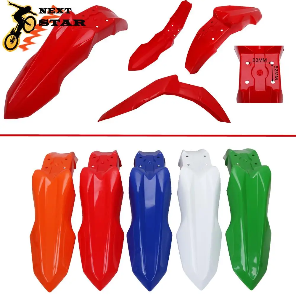Универсальные пластиковые передние крылья для мотоцикла 7 цветов брызговик YZ WR XR