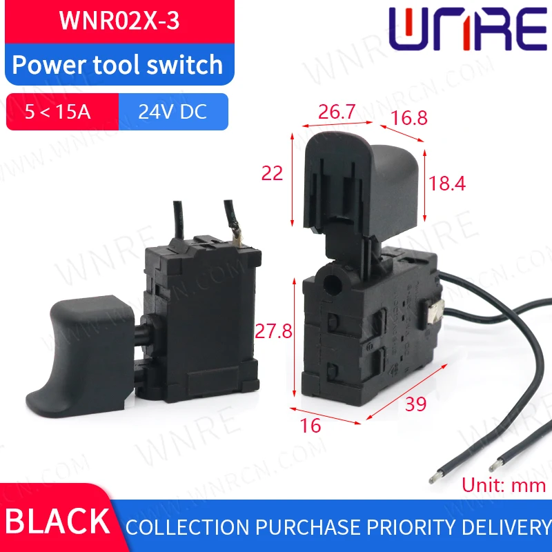 7.2V-24V Power Tools Electric Drill Switch Adjustable Speed Controller Brushless Cordless Trigger | Обустройство дома