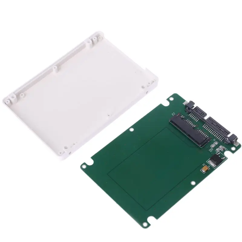 Фото 1.8" Micro SATA 16 Pin SSD To 2.5" 22Pin HDD Adapter Converter With Case T84C Компьютеры и офис 1.8" Micro SATA 16 Pin SSD To 2.5" 22Pin HDD Adapter Converter With Case T84C Компьютеры и офис