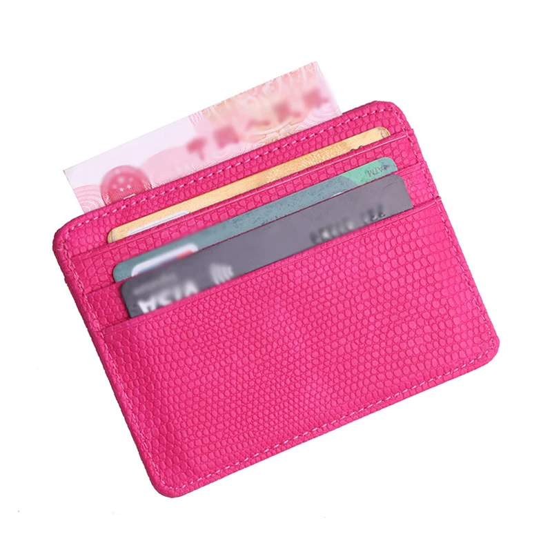 

Women's wallet Card Holder Driver License Cover Wallet Cash Holder Money Clip Solid Color Slim Cross Pattern Multi Slot wallet