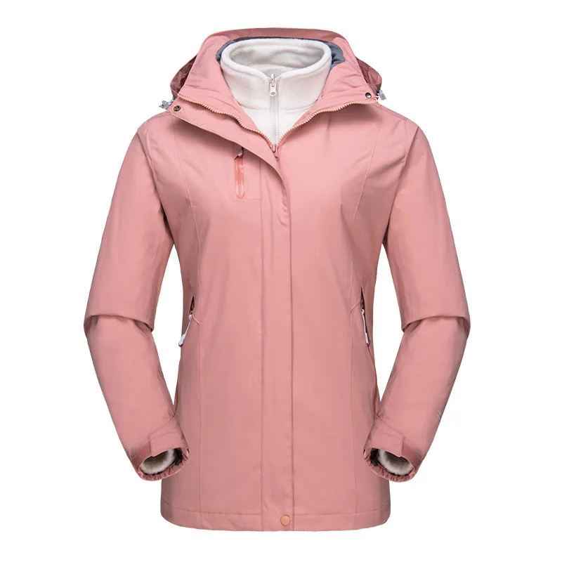 5 цветов Женская лыжная куртка водонепроницаемая флисовая теплая для сноуборда