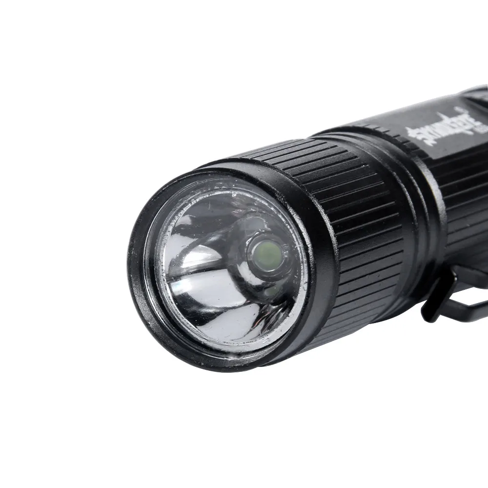 Уличный алюминиевый светодиодный мини-фонарик в стиле милитари портативный